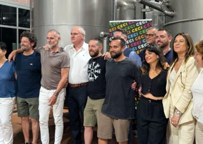 Famiglia e staff Cantine Ceci